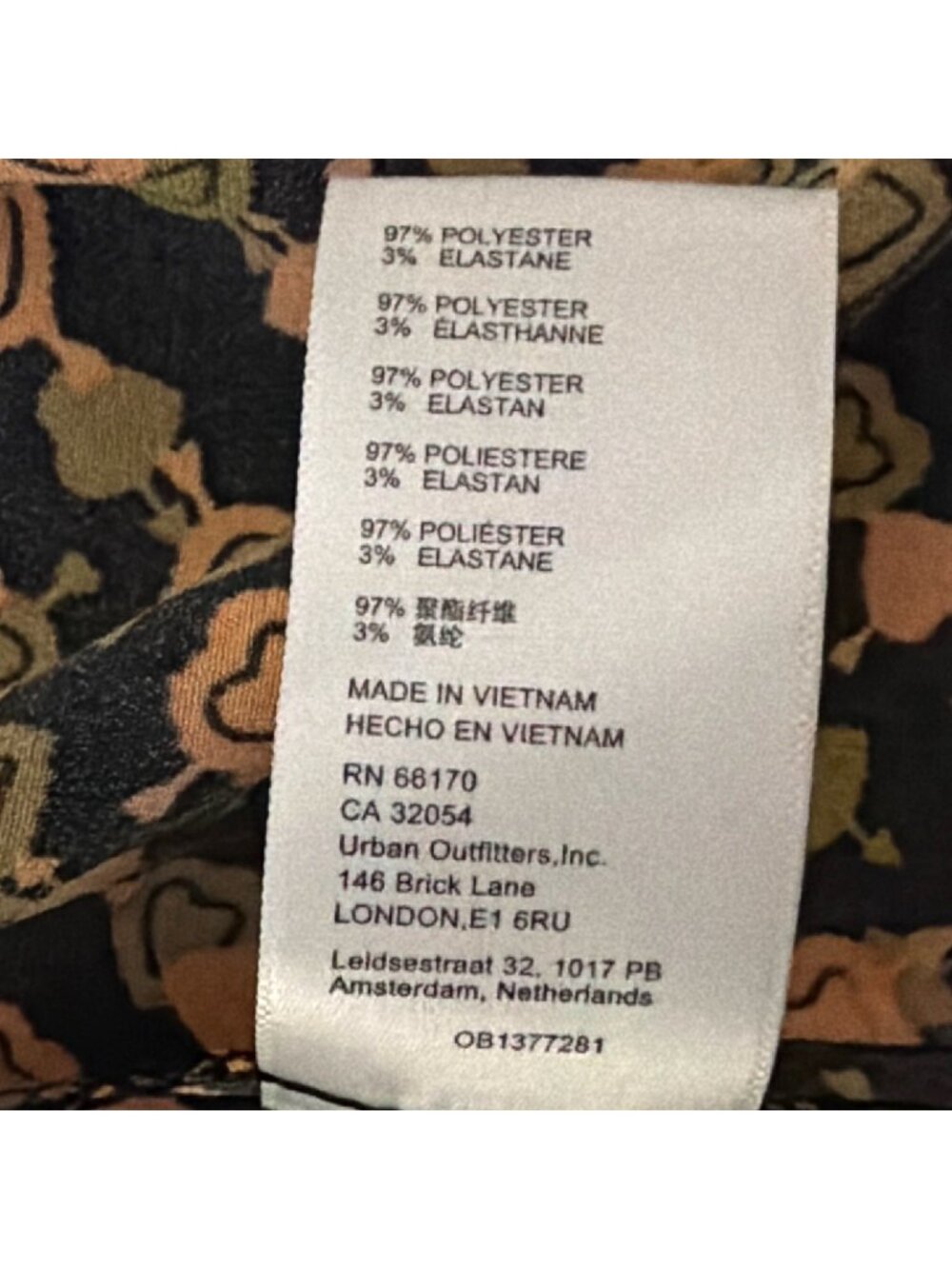 Urban Outfitter Y2K Babydoll Floral Midi Dress Slit Spaghetti Straps Smocking - Picture 5 of 9